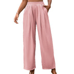 Damen weite Chinohose