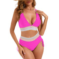 Damen Hochtaillierter Bikini mit raffinierter Rückenschnürung R&B