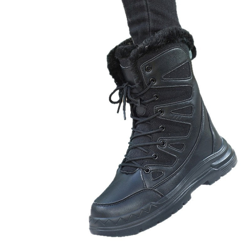 Damen Winterboots mit abnehmbarem Futter und rutschfester Sohle