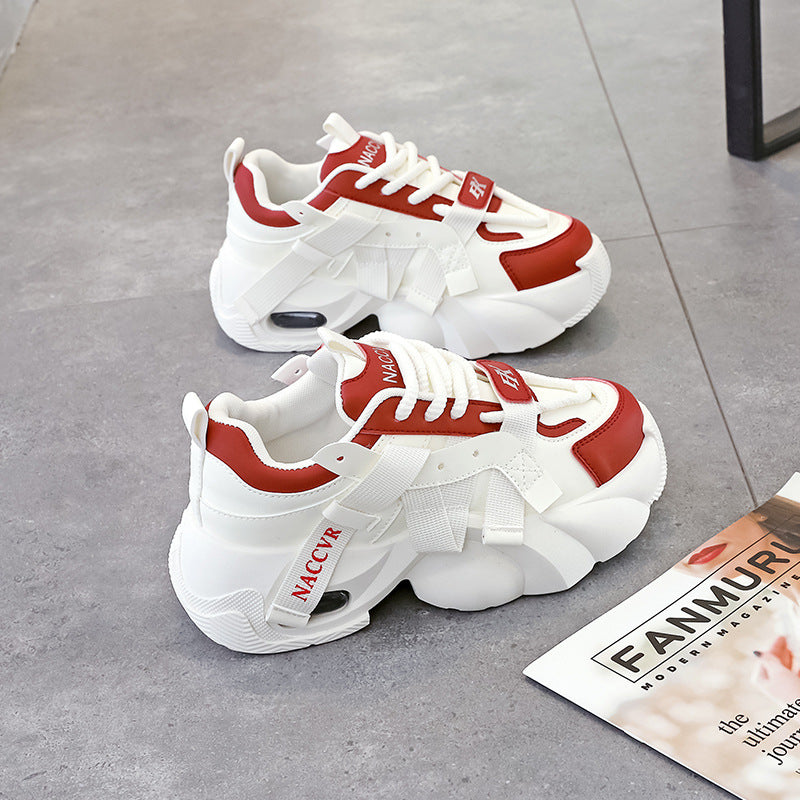 Damen Chunky Sneaker mit innovativem Design und gepolsterter Sohle R&B