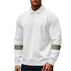 Herren lässiges Poloshirt mit atmungsaktivem Stoff und praktischen Details R&B