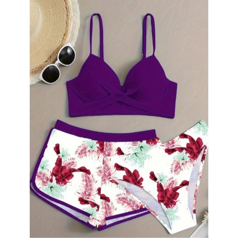 Damen Zweiteiliges Badeoutfit mit raffiniertem Schnitt R&B