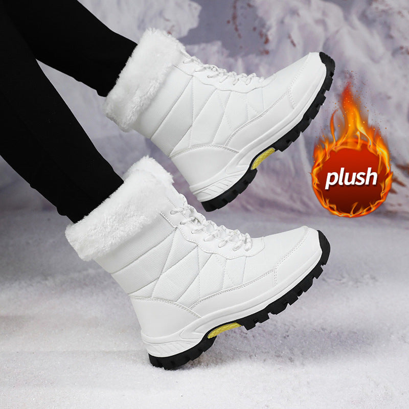 Damen Winterliche Stiefel mit kuscheligem Innenfutter und rutschfester Sohle