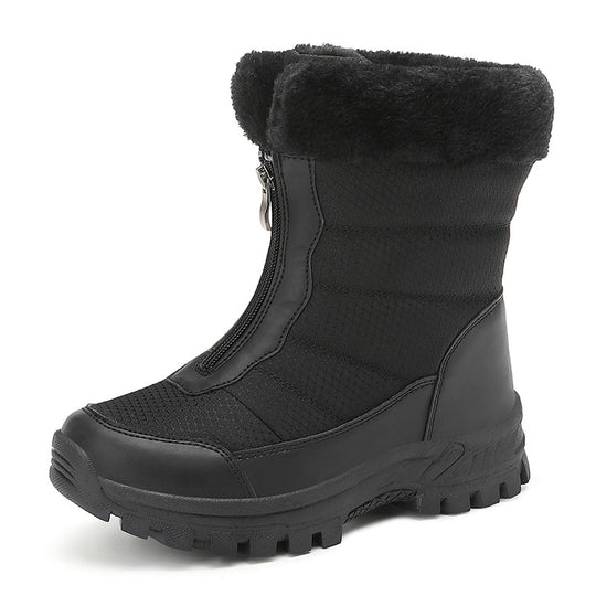 Damen isolierte Winterstiefel mit rutschfester Sohle und kuscheligem Innenfutter R&B