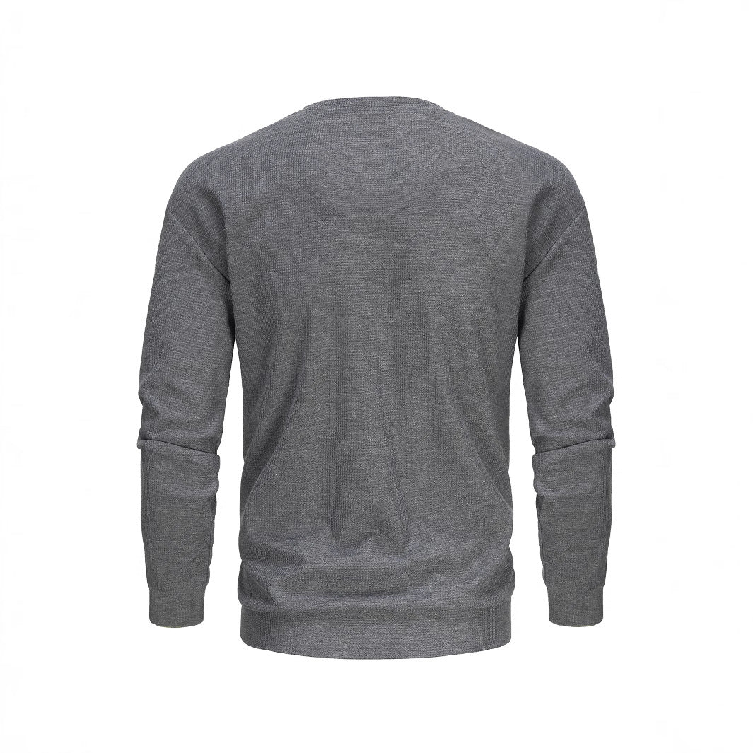 Herren lässiges Sweatshirt mit strukturierter Oberfläche und modernem Design