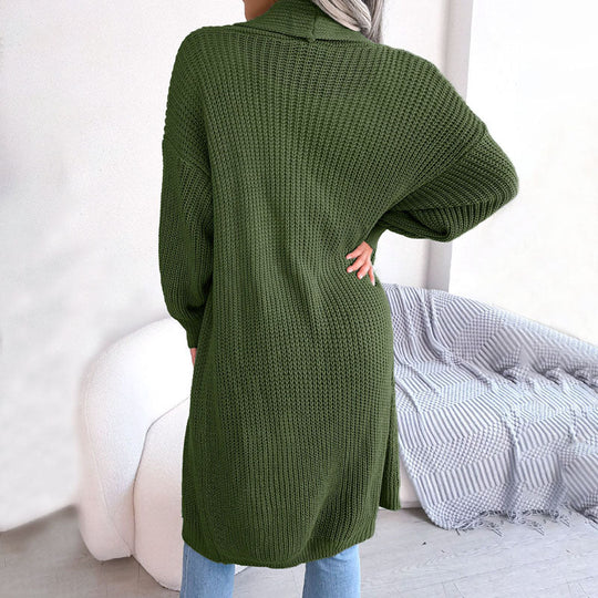 R&B | Einfarbige Strickjacke für Elegante Outfits