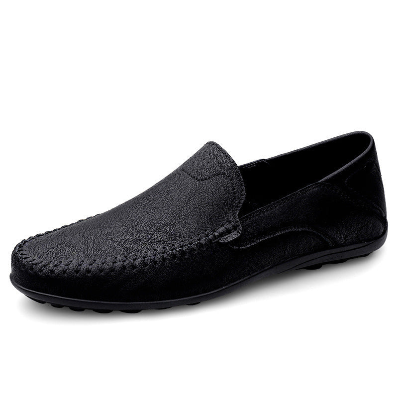 Herren Mokassins aus weichem Leder mit rutschfester Sohle R&B