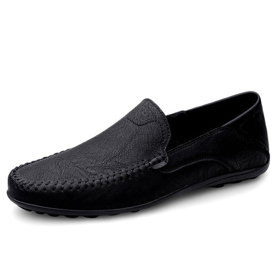 Herren Mokassins aus weichem Leder mit rutschfester Sohle R&B
