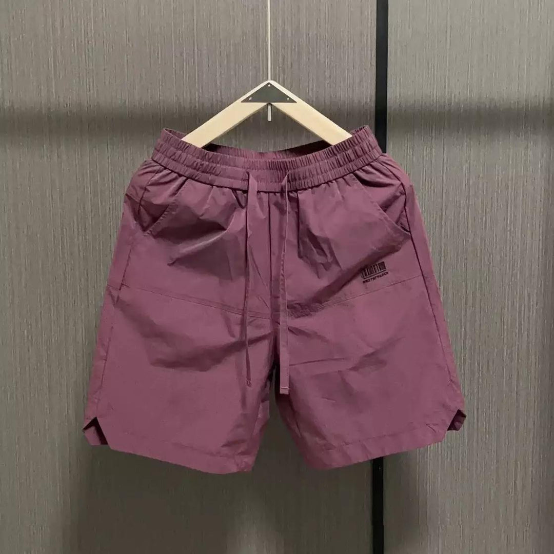 Herren lässige Sportshorts mit elastischem Bund und seitlichen Eingrifftaschen R&B