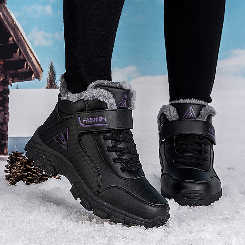 Damen Thermo-Winterstiefel mit isolierendem Warmfutter und rutschfester Profilsohle R&B
