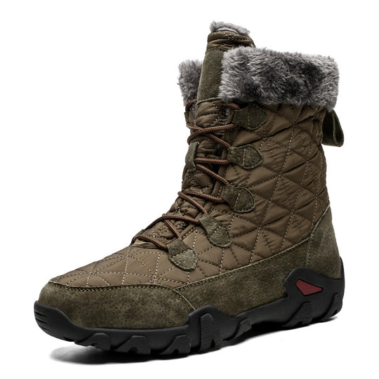Damen gefütterte Winterstiefel mit rutschfester Sohle von R&B