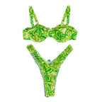 Damen Raffinierter Rüschen-Bikini R&B