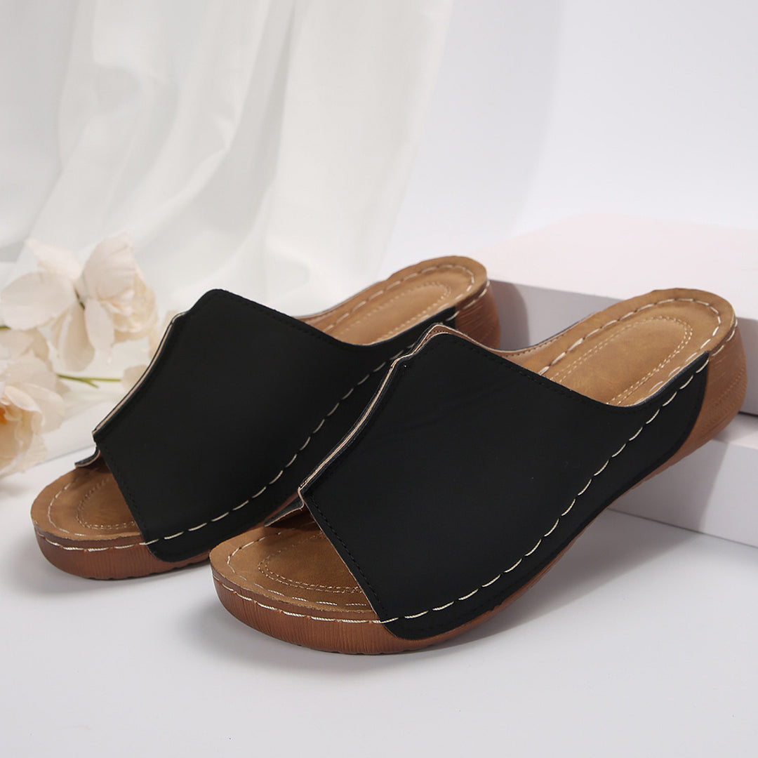 Damen Komfort Sandalen mit elegantem Riemendesign R&B