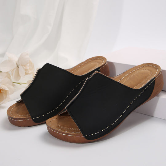 Damen Komfort Sandalen mit elegantem Riemendesign R&B