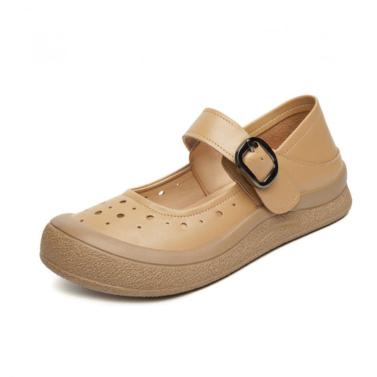 Damen Mary Jane Schuhe mit verstellbarem Riemen und anatomischer Sohle R&B