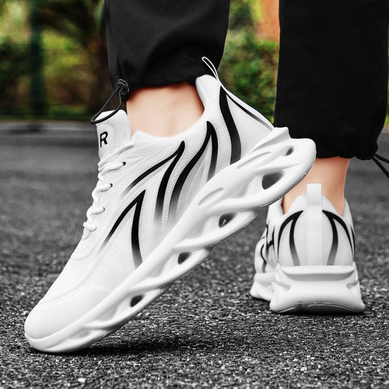 Damen Sportliche Sneakers mit innovativem Dämpfungssystem und atmungsaktiver Mesh-Oberfläche R&B