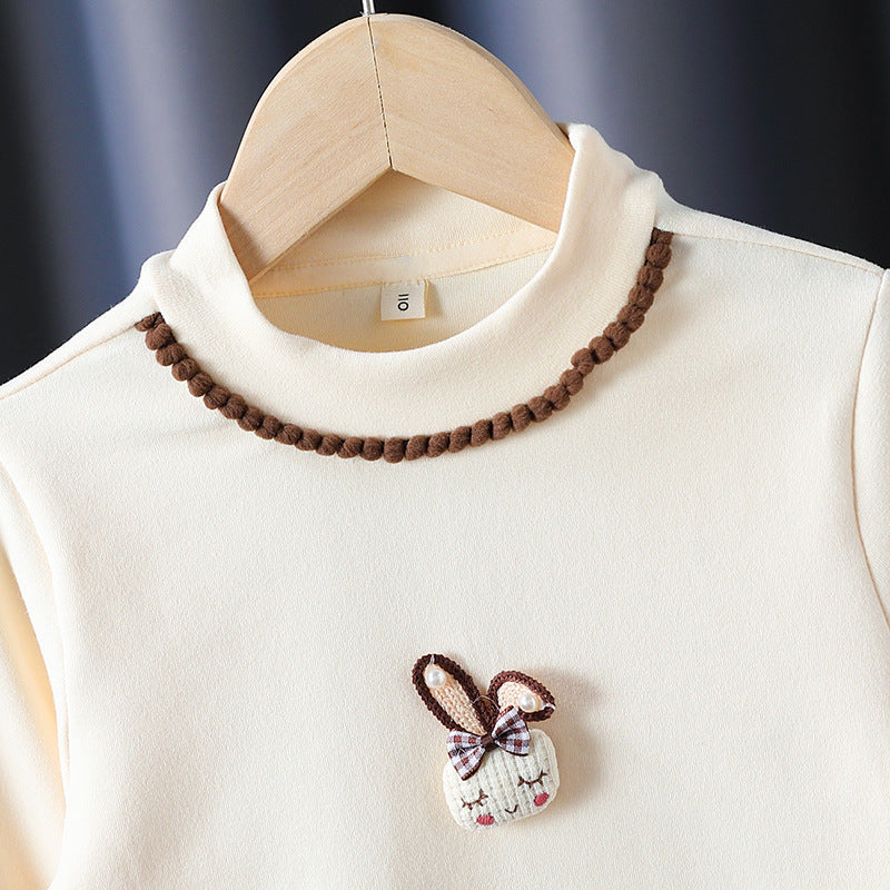 Mädchen Langarmshirt mit hübschen Details R&B