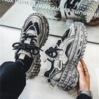 Damen Sportliche oversized Sneakers mit maximaler Dämpfung und modischem Profil R&B