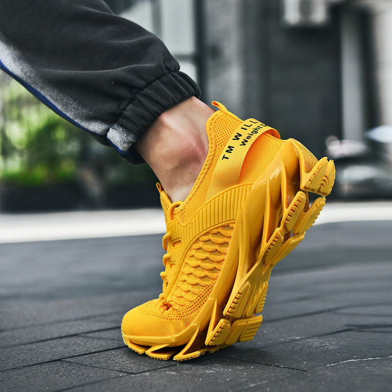 Damen Sportliche Sneakers mit innovativem Obermaterial und rutschfester Sohle R&B