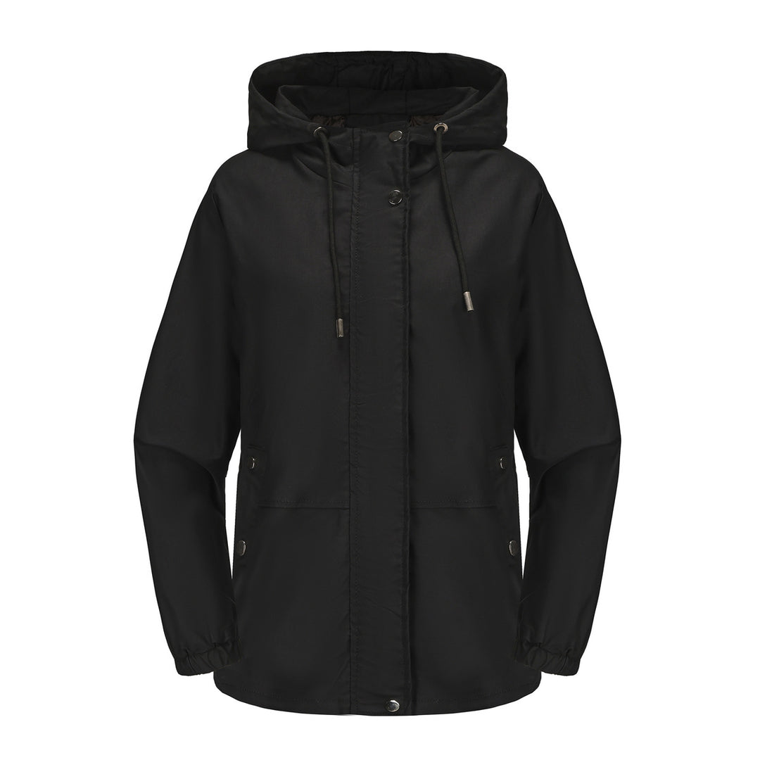 Damen leichte Windjacke mit verstellbarem Bund R&B