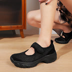 Damen Atmungsaktive Freizeitschuhe mit verstellbarem Riemen R&B