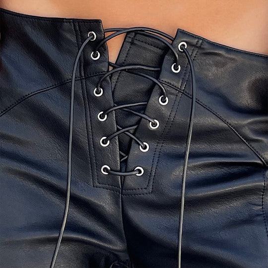Damen Lederhose R&B