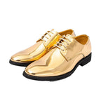 Damen Elegante und glänzende Schnürschuhe R&B