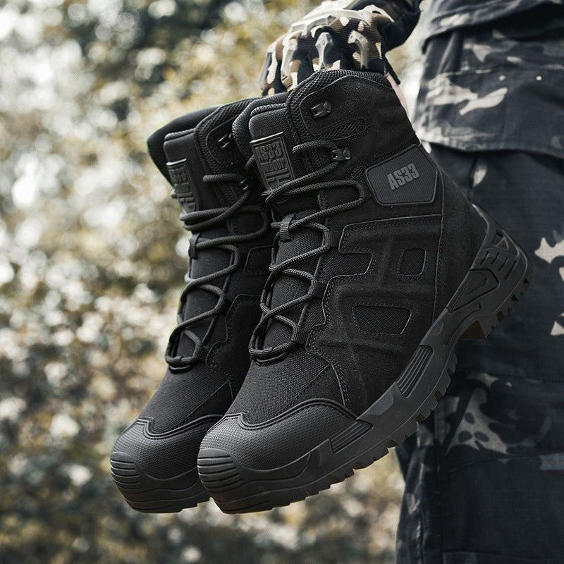 Damen robuste Outdoor-Schnürstiefel
