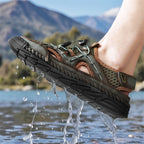 Herren Atmungsaktive Freizeitsandalen mit innovativem Schnellschnürsystem R&B