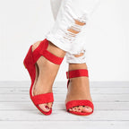 Damen Wedge-Sandalen mit verstellbaren Riemen und rutschfester Sohle R&B