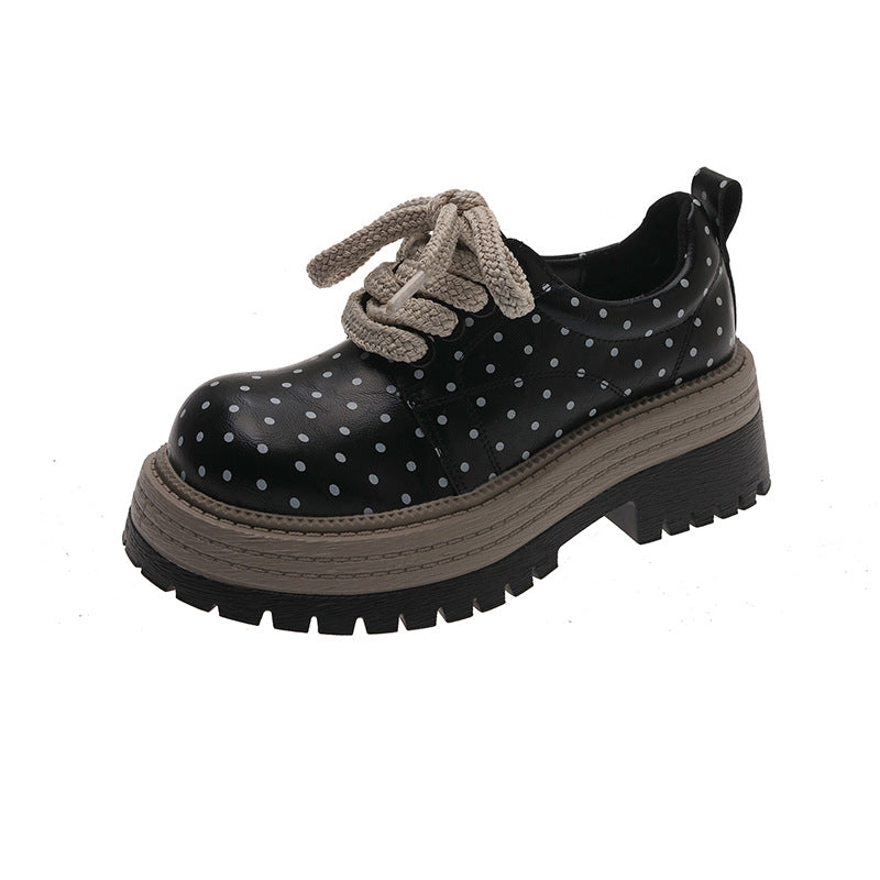 Damen Modische Schnürschuhe mit trendigem Blockabsatz R&B