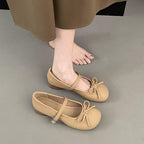 Damen Ballerinas mit dekorativem Schleifendetail und Komfortsohle R&B
