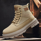 Damen robuste High-Top Stiefel mit praktischer Schnellschnürung und verstärktem Profil R&B
