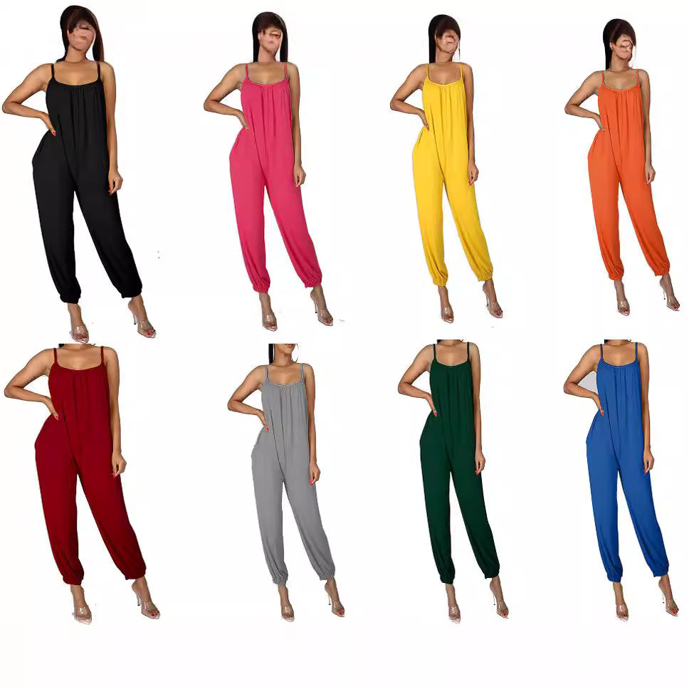 Damen Oversized Jumpsuit R&B