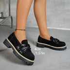 Damen Elegante Slipper mit dekorativer Knotendetail und rutschfester Sohle R&B