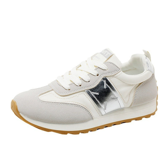 Damen sportliche Sneakers mit atmungsaktiver Mesh-Oberfläche und dämpfendem Sohlenprofil R&B