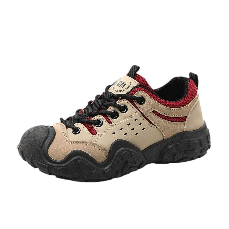 Damen sportliche Wanderschuhe mit rutschfester Sohle und atmungsaktivem Obermaterial R&B