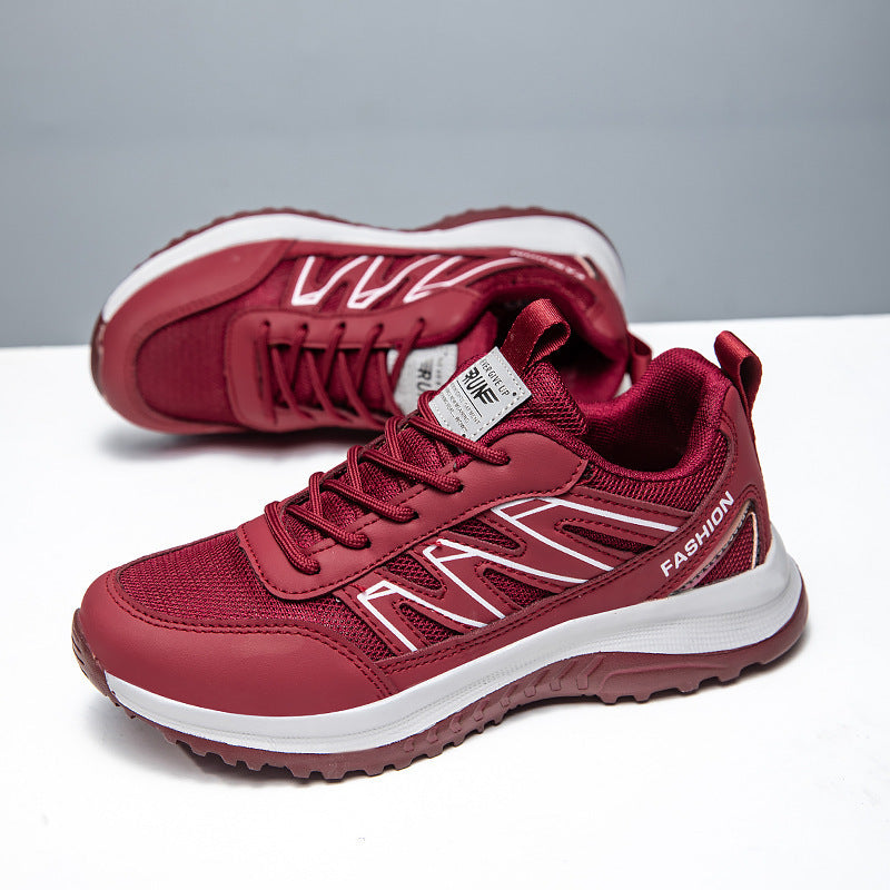 Damen Sportliche Lauf- und Freizeitschuhe mit atmungsaktivem Obermaterial und rutschfester Sohle R&B
