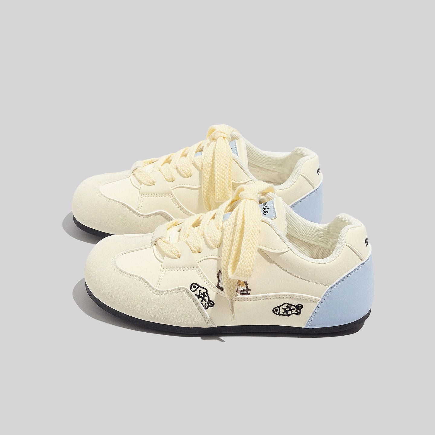 Damen Sportliche Sneakers mit verspielten Tierapplikationen und komfortabler Dämpfung