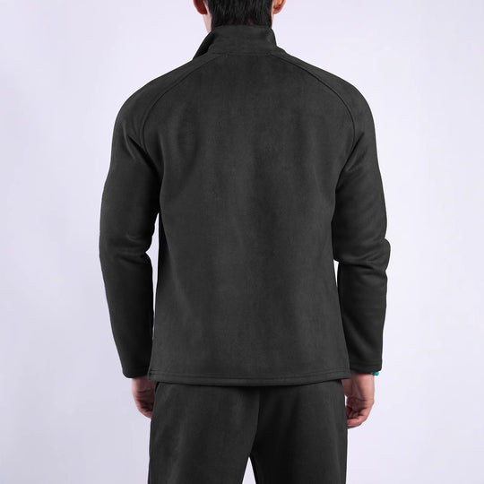 Damen Fleecejacke mit hohem Kragen und praktischen Taschen R&B