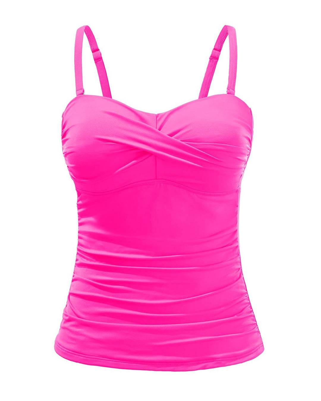 Damen Tankini mit raffiniertem Wickeldesign R&B