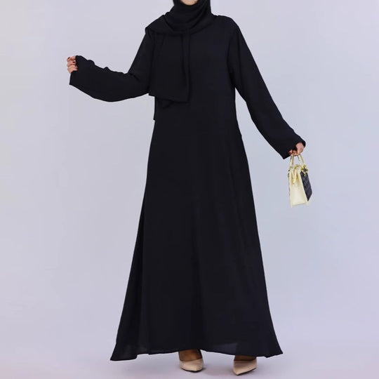 Damen Maxikleid mit elegantem Schnitt und weitem Spiel R&B