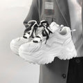 Damen modische Chunky Sneakers mit sportlichem Design R&B