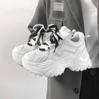 Damen modische Chunky Sneakers mit sportlichem Design R&B