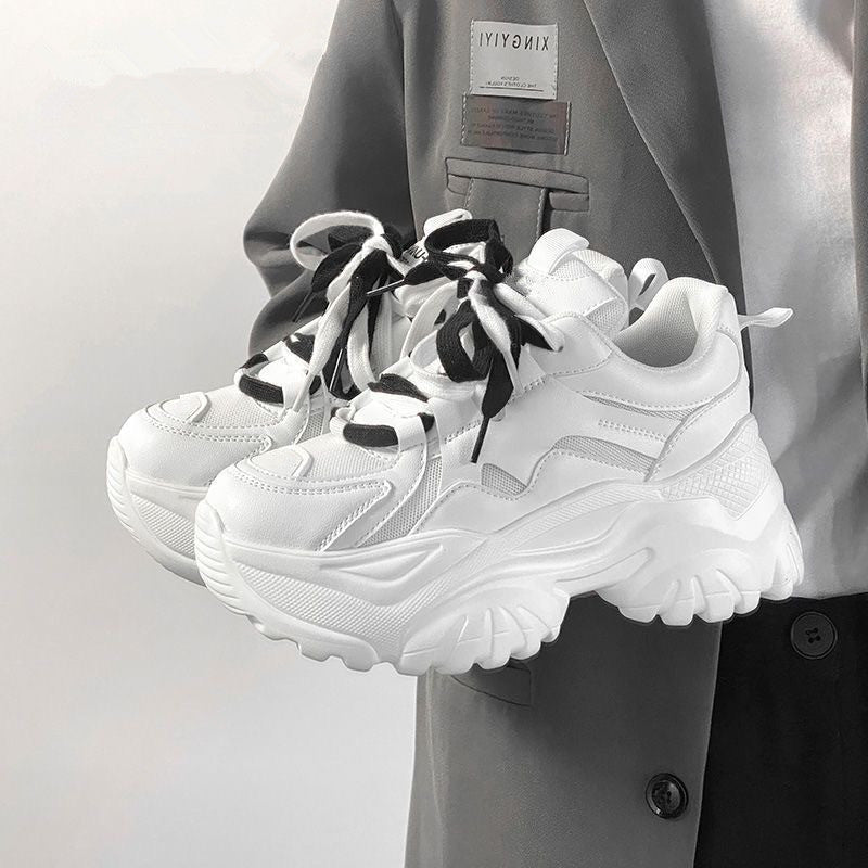 Damen modische Chunky Sneakers mit sportlichem Design R&B