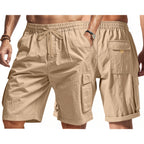 Herren Cargo-Shorts mit elastischem Bund und praktischen Seitentaschen R&B 1757709064