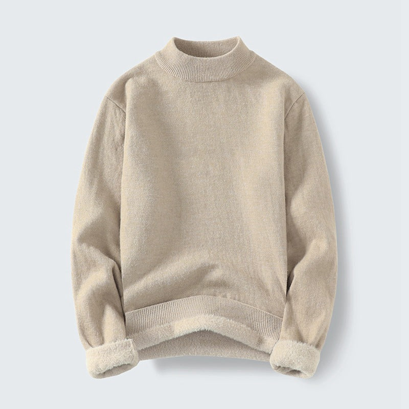 Damen Kuscheliger Stehkragenpullover R&B