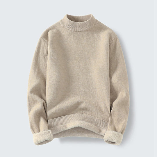 Damen Kuscheliger Stehkragenpullover R&B