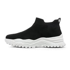 Damen Sportliche Knit-Schuhe mit rutschfester Sohle und atmungsaktiver Konstruktion