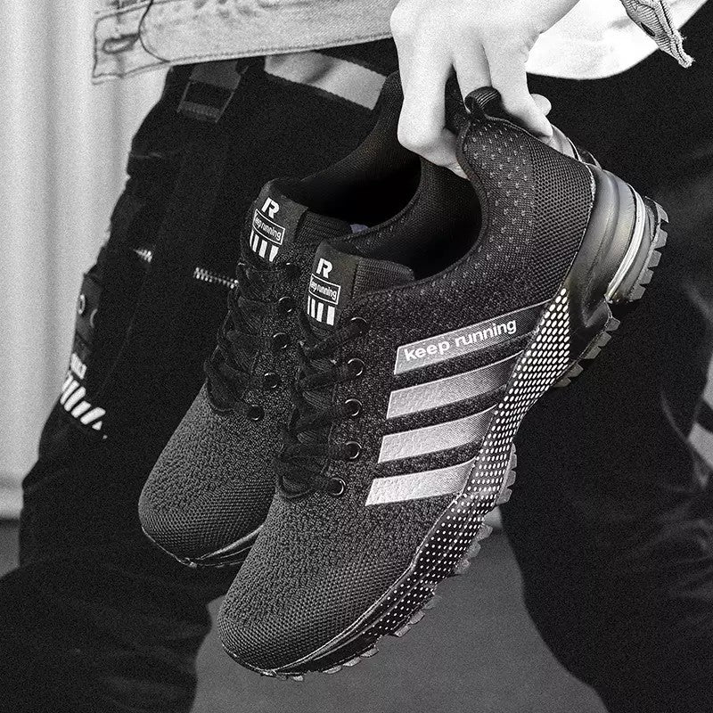 Damen Leichte Lauf- und Freizeitschuhe mit atmungsaktiver Mesh-Oberfläche R&B